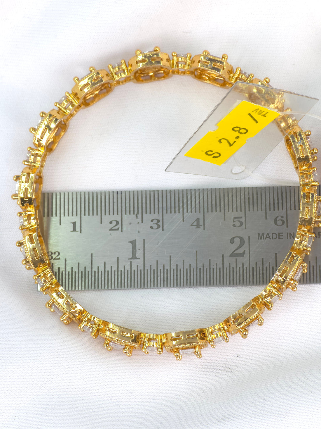 PREMIUM QUALITY MATT FINISH cz STONES BANGLES